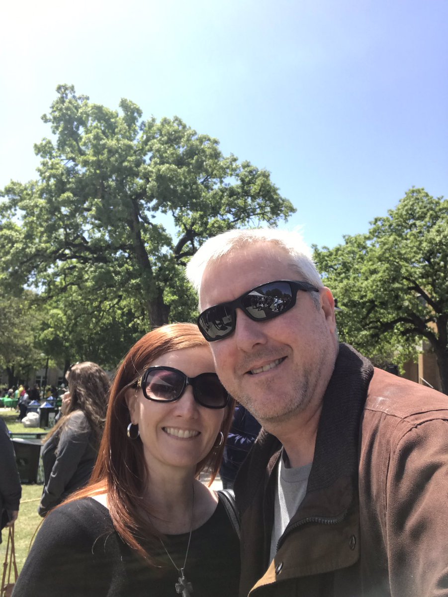 prsharp2000's tweet image. Enjoying this day at UNT celebrating class of 2023! Looking forward to seeing how the Mean Green Machine  team did in the scavenger hunt!  #UNTAdmitDay