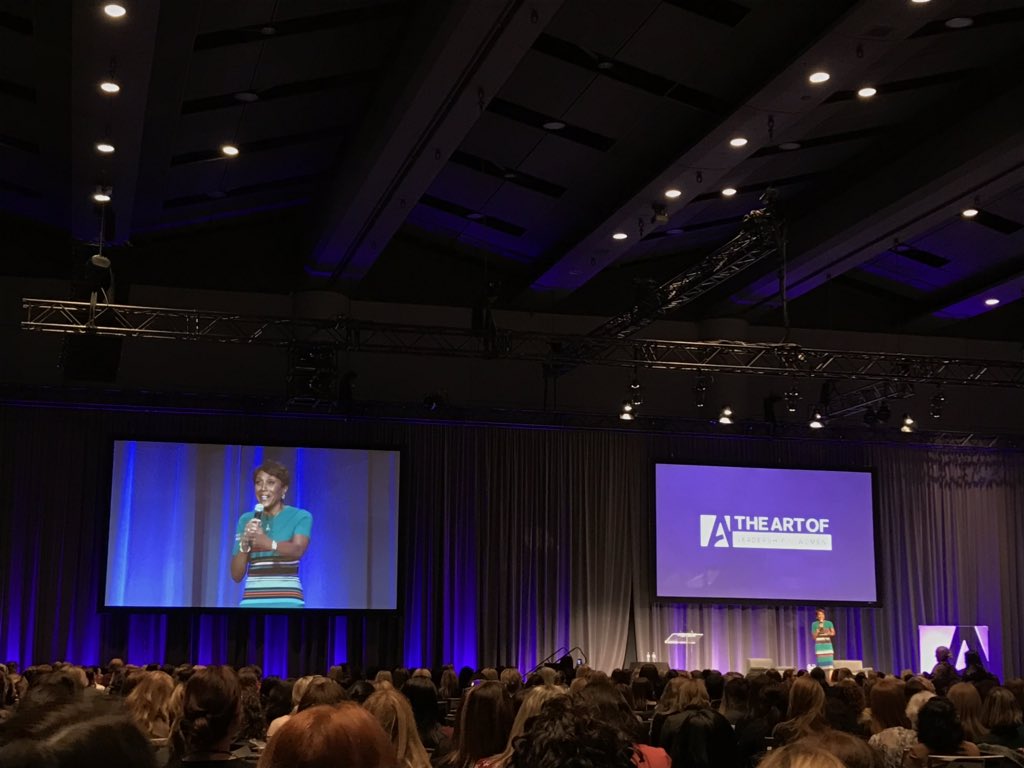 EDGE3Toronto's tweet photo. “I love it when people put themselves in a place for good things to happen.” - Robin Roberts @RobinRoberts @TheArtOf #TheArtOf https://t.co/vUDk544YUi