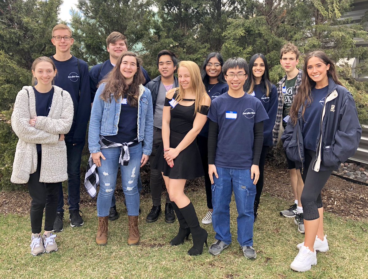 East_Side_News's tweet photo. Editors and staff writers pleased with winning seven awards and a Silver Certificate at the Northern Illinois School Press Association competition. #NISPA19 https://t.co/rh8NyXzjid