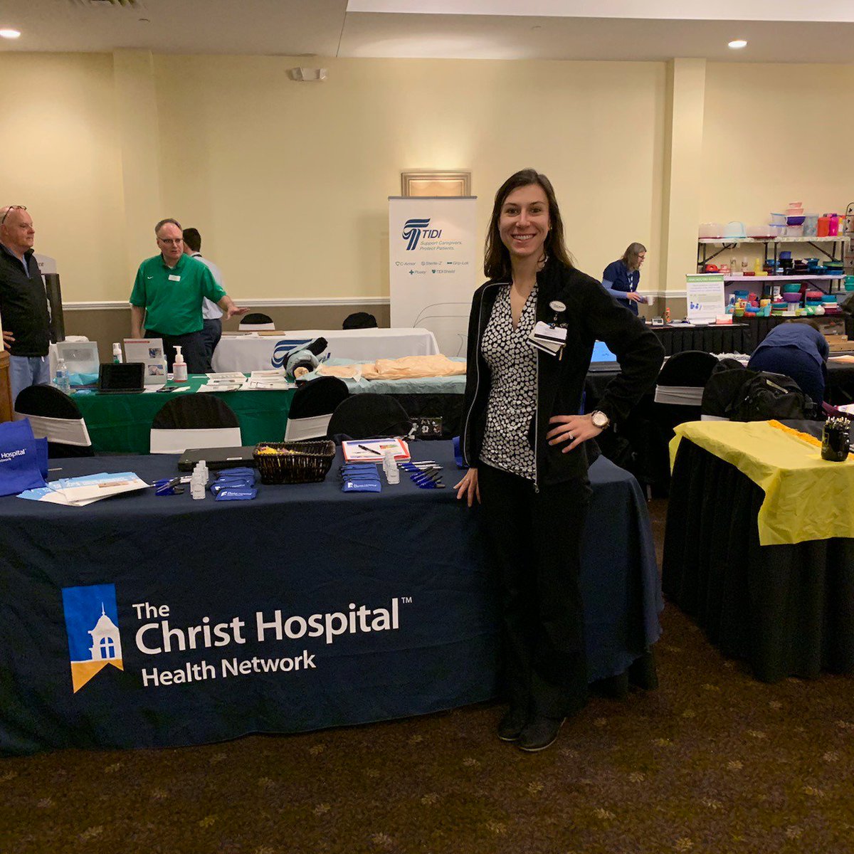 Thank you Aly for representing @ChristHospital at the @AACNme Trends Conference. #everydaychampions #nurserecruiter #recruitingfornurses #HiringNurses #RN #CincinnatiJobs