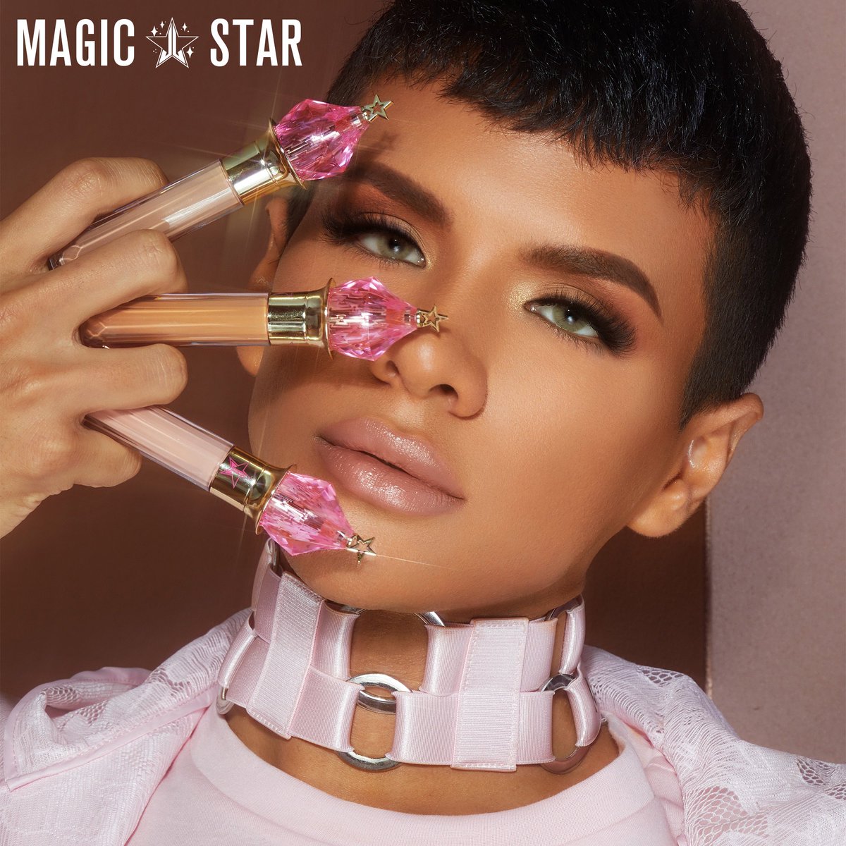 Jeffree on Twitter: "My concealer comes in 30 shades 🔥 Retail: $22.00 ⭐️ Full coverage, hydrating, creamy.. Launching APR. 19TH!!!! Feat. the stunning @gabrielzamora https://t.co/BB6lVrbtaW" / X