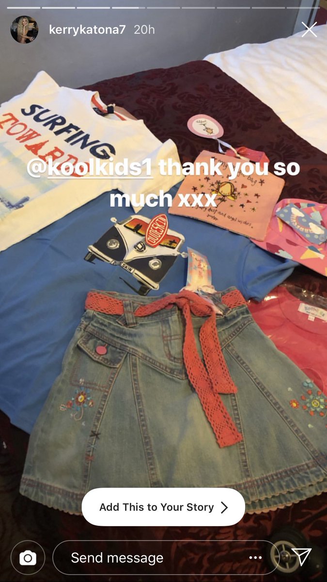 KoolKids2011's tweet photo. @KerryKatona7 sooo pleased you liked the goodies! Can’t wait to see a photo of cutie DJ in our exclusive heart T-shirt ❤️❤️❤️❤️ https://t.co/5zQYuSSeyn