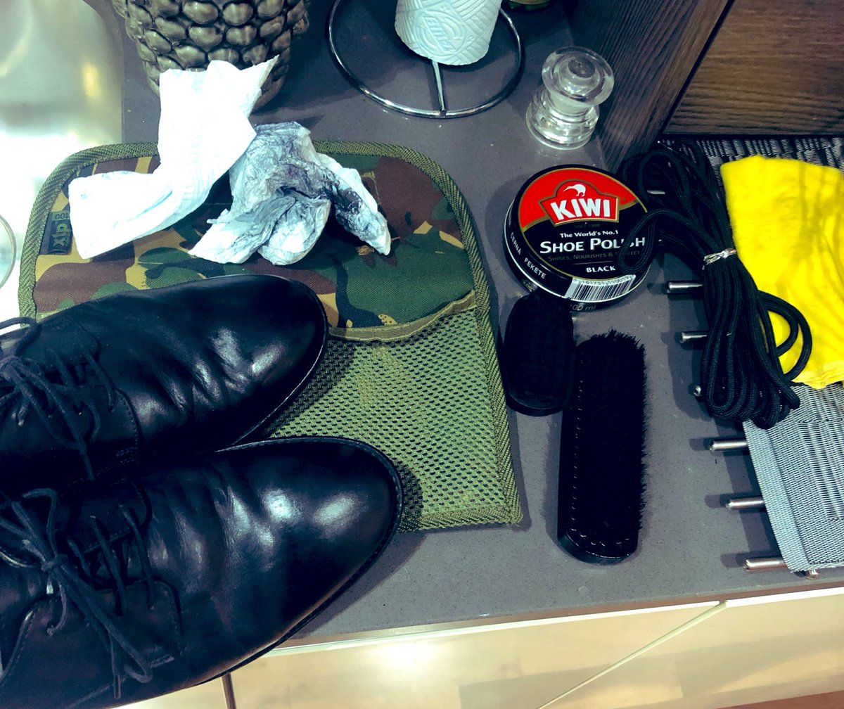 RobCoh's tweet photo. Pre-wedding #KitPrep. The madness starts tomorrow! Rather be doing this than #Wedmin #SpitNPolish https://t.co/nDVXbRvFhV