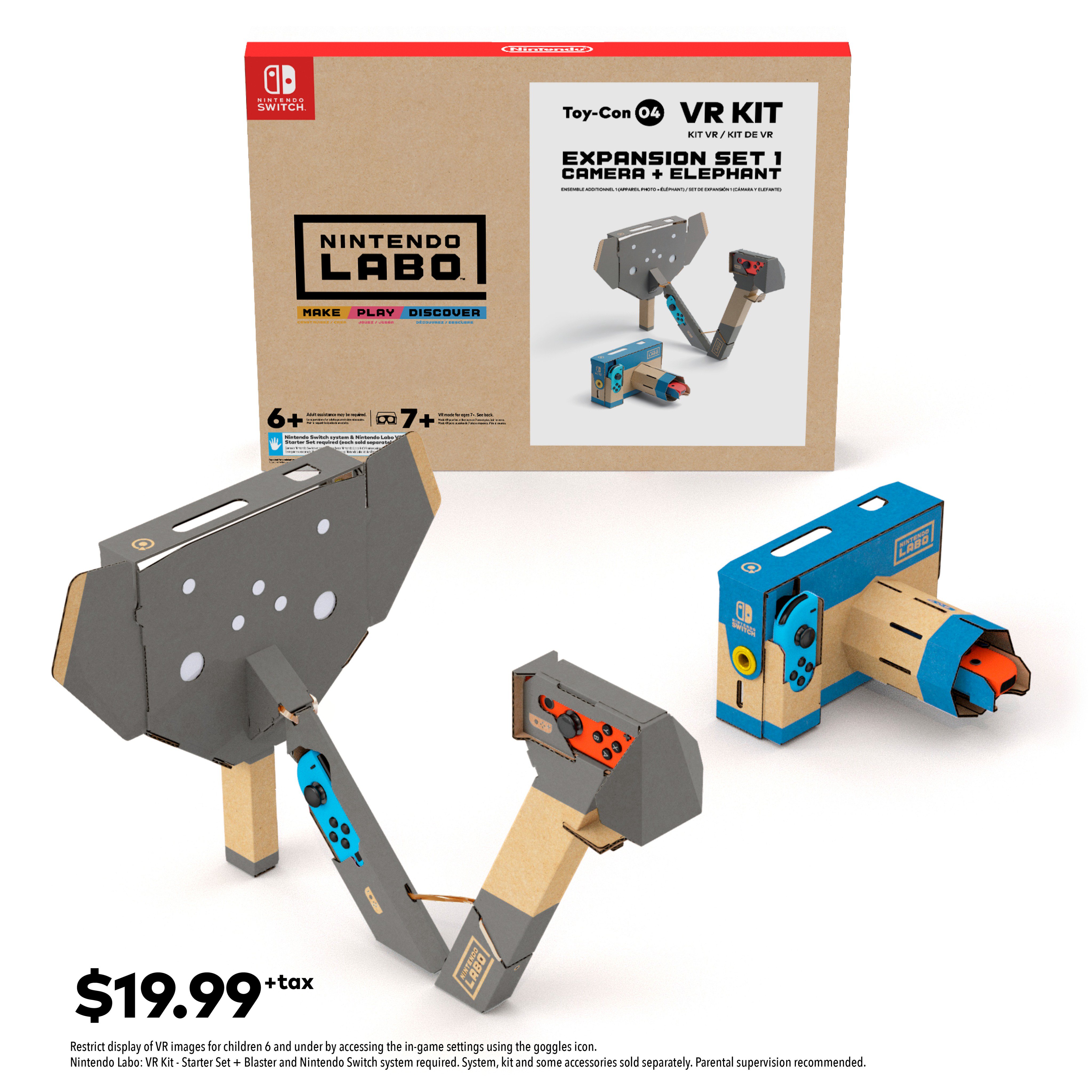 Nintendo best sale labo expansion