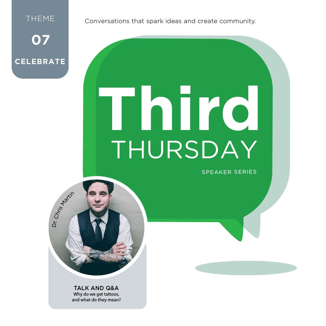 AlumniAlgonquin's tweet photo. #algonquinalumni be sure to check out the next #ACThirdThursday on April 18. Dr. Chris Martin, AC professor, sociologist, & author, will discuss his research of #tattoos to help celebrate the cultural practice of body art! For more info and to register: https://t.co/9XnxXKKrxu https://t.co/2g22XDoYJK