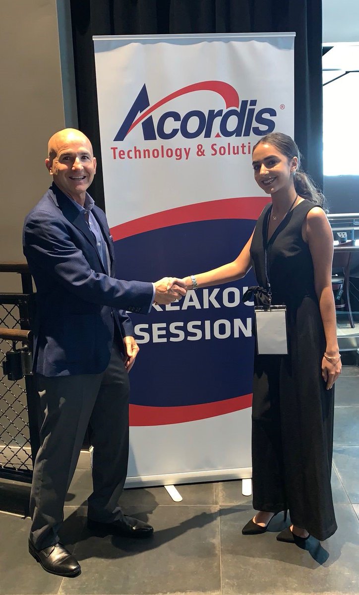 Enjoyed the chance to meet up with our friends @AcordisCorp today and talk #solutions, #networking, #disasterrecovery and more. #AcordisTechShow2019