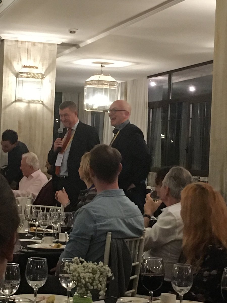 #eaquals19madrid great tribute from Justin to Walter Denz at Eaquals conference. Enjoy your retirement. Eat sleep read!