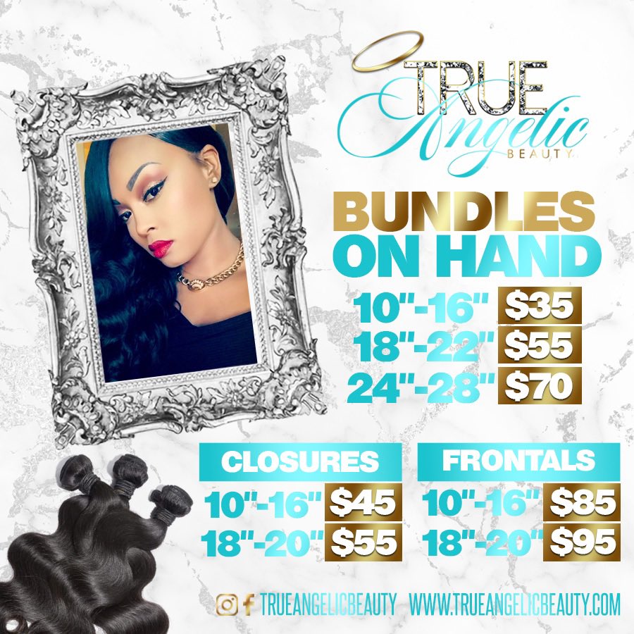 Where quality and affordability meets! Please retweet I’m just trying to get my brand out there 🙏🏽✨. trueangelicbeauty.com #duvalhair #duvalhairstylist #jacksonvillehairstylist #duval #jaxhairstylist #duvalstylist #duvalnails #904stylist #904hair #orlandohair