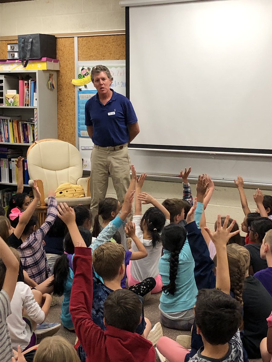 KGA2ndGrade's tweet photo. @KGA2ndGrade was treated today to a visit from a special guest speaker. Mr. Gorrie is a patent attorney who shared his expertise on the process of obtaining a patent with students. #kgarocks #kga7cs #cusdstory https://t.co/cnt2nwoRhB