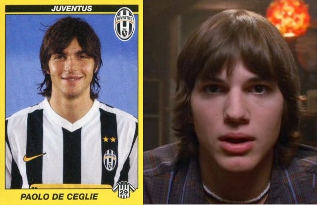 Paolo DE CEGLIE & Ashton KUTCHER aka Mickael KELSO from That' 70 show