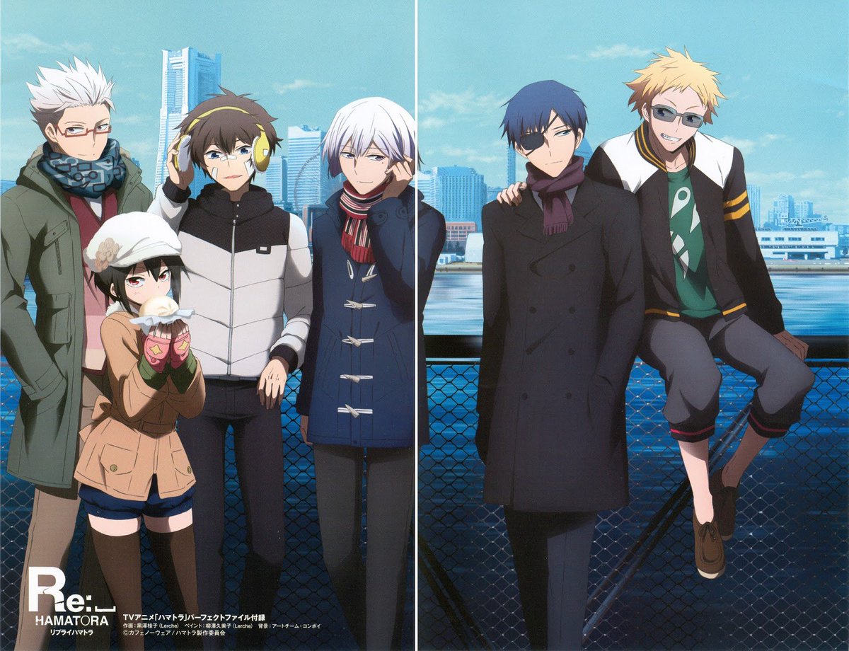 Talk to me about hamatora, but specifically talk to me about the love  between Birthday and Ratio, image size:1200x920