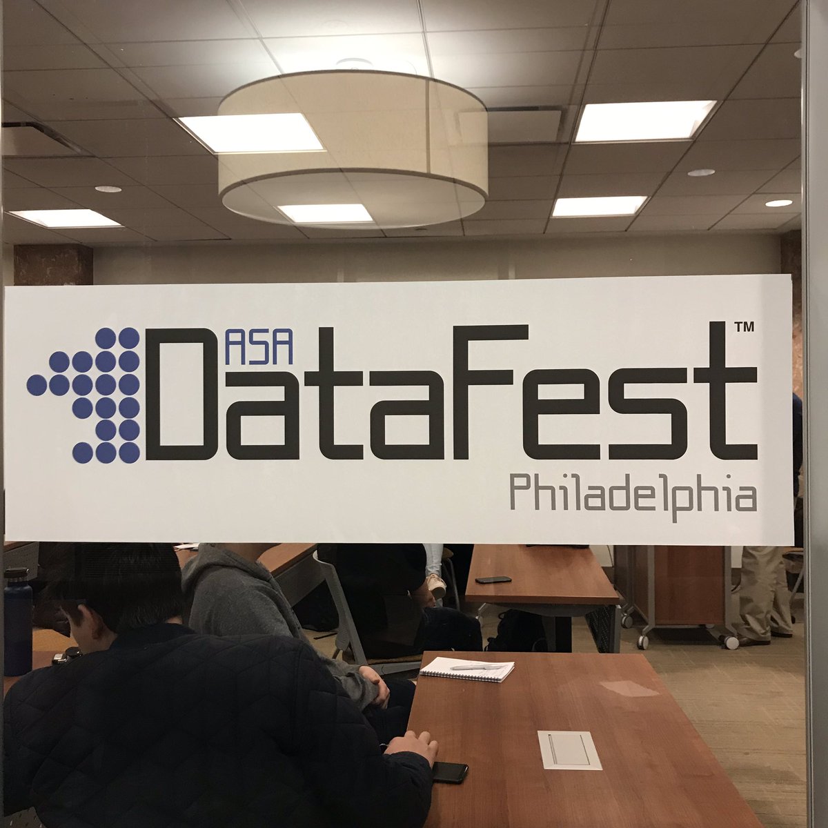 clasvillanova's tweet photo. Today’s the day to get our datathon on! More than 70 students from 12 institutions are @VillanovaU for the 48-hour data analysis competition #DataFestPhilly #ASADataFest #datafest19 https://t.co/ezWuO8pBcf