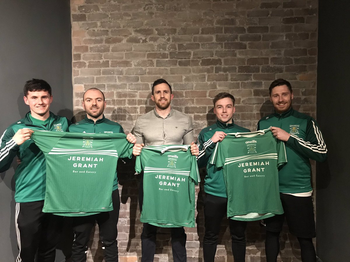 Portlaoise AFC 1st team wish to thank <a href="/Jeremiah_Grant_/">Jeremiah Grant</a> for sponsoring this lovely kit for the 2018/19 season. It’s great to have a local buisness support local football. We would be nothing without their support. #LSLLiveScore