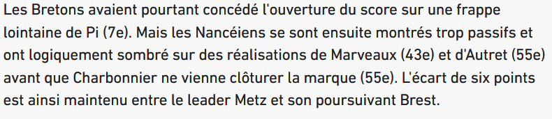 LeYaourtduSport's tweet photo. 5 lignes de résumé : des erreurs sur le club des joueurs, sur le déroulé du match et sur le nombre de buts inscrits. Propre. #ASNLSB29 https://t.co/n9GnGdLTI3
