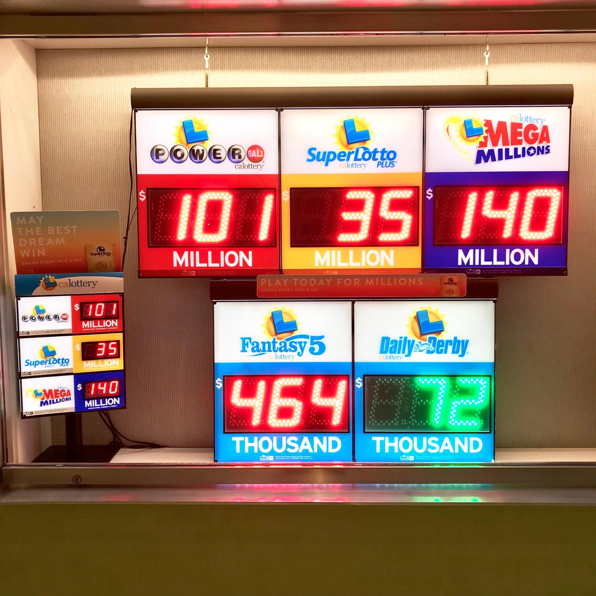 Fantasy five california lottery