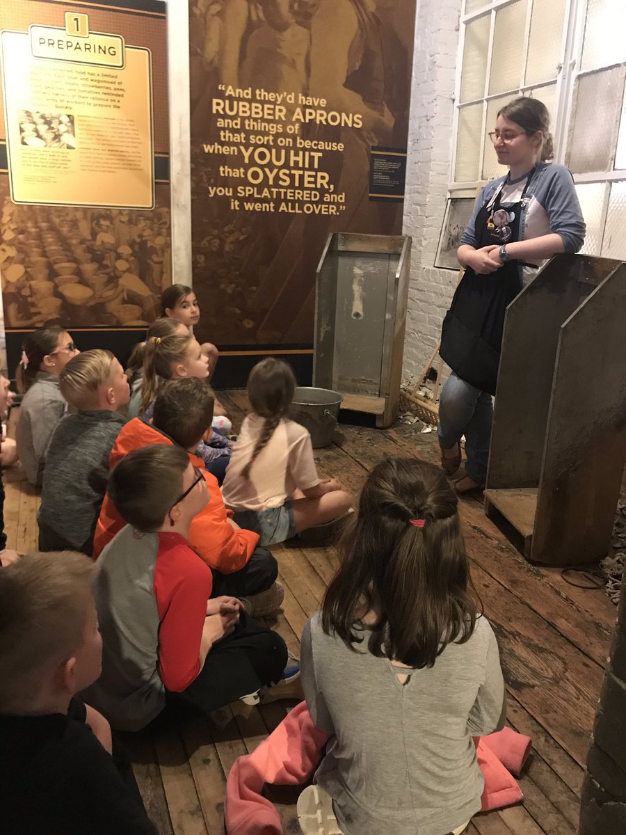 classofMsH's tweet photo. Thanks @BMIatWork for a fabulous field trip! We learned A LOT about Baltimore’s history 😊@GunpowderEl https://t.co/Ro0j36uk4e
