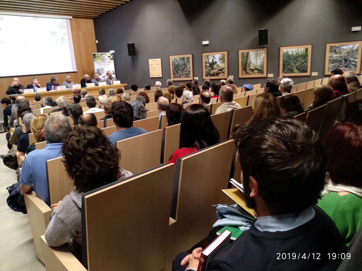 montsevolcanica's tweet photo. Inauguració a @CanTronaCCN de la fantàstica exposició "Vielles Fôrets" de la @RNNMassane i tastet de l'exposició "Bells boscos vells" de la Garrotxa. #PNGarrotxa @campuspatrimoni @CanMorera_Olot #AricoForest #TallerReyes @ajuntamentbas https://t.co/rBYyCV2YjQ