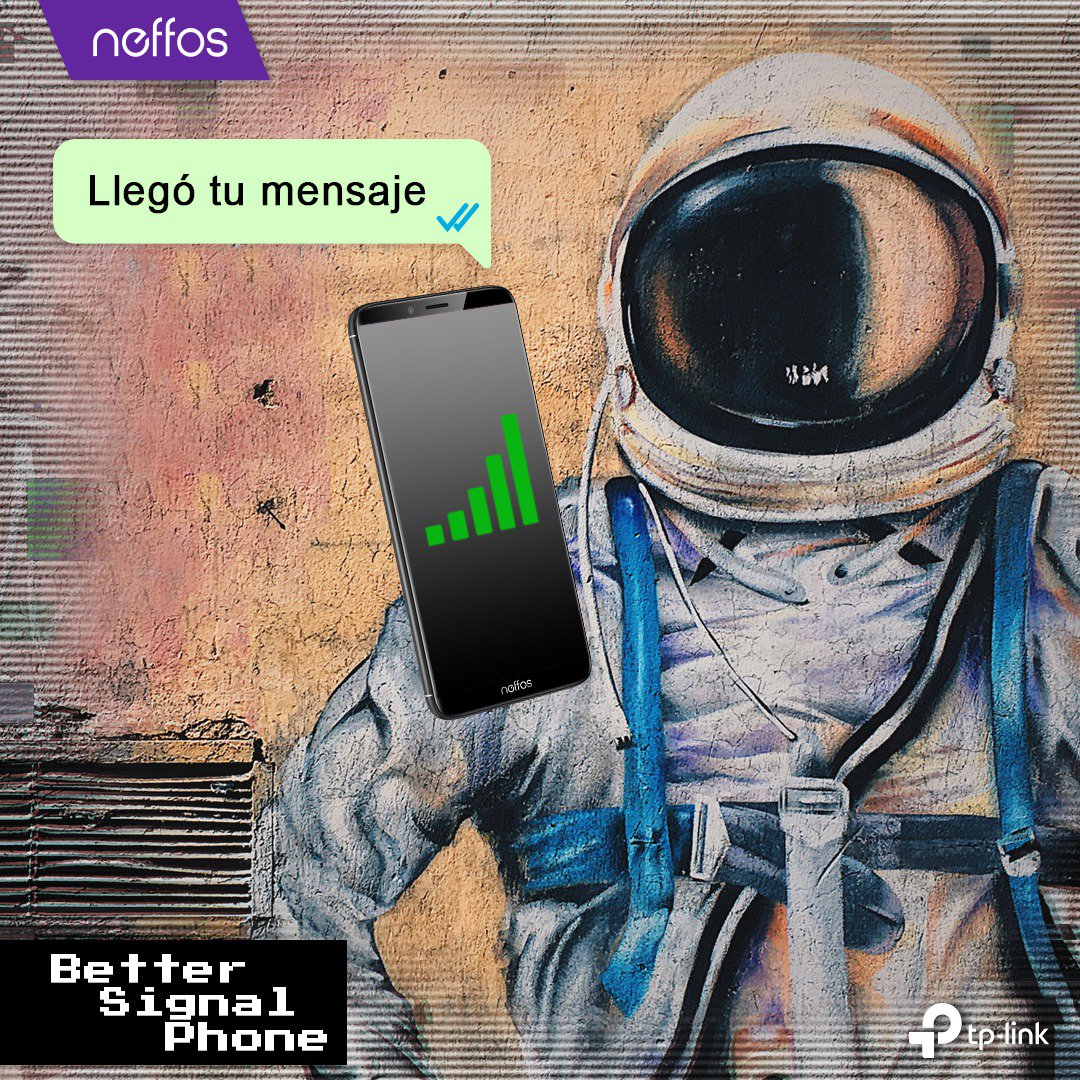 NeffosMx's tweet photo. No importa dónde estés... Tu Neffos tendrá una excelente señal.
#BetterSignalPhone #NeffosMx https://t.co/iTaxYdpOhI