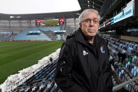 At age 74, soccer's most fervent evangelist in Minnesota wants nothing more than for #mnufc to do well as they open what his son christened 'The House That Buzz Lagos Built.' More from <a href="/JerryZgoda/">Jerry Zgoda</a> strib.mn/2UfPCEy