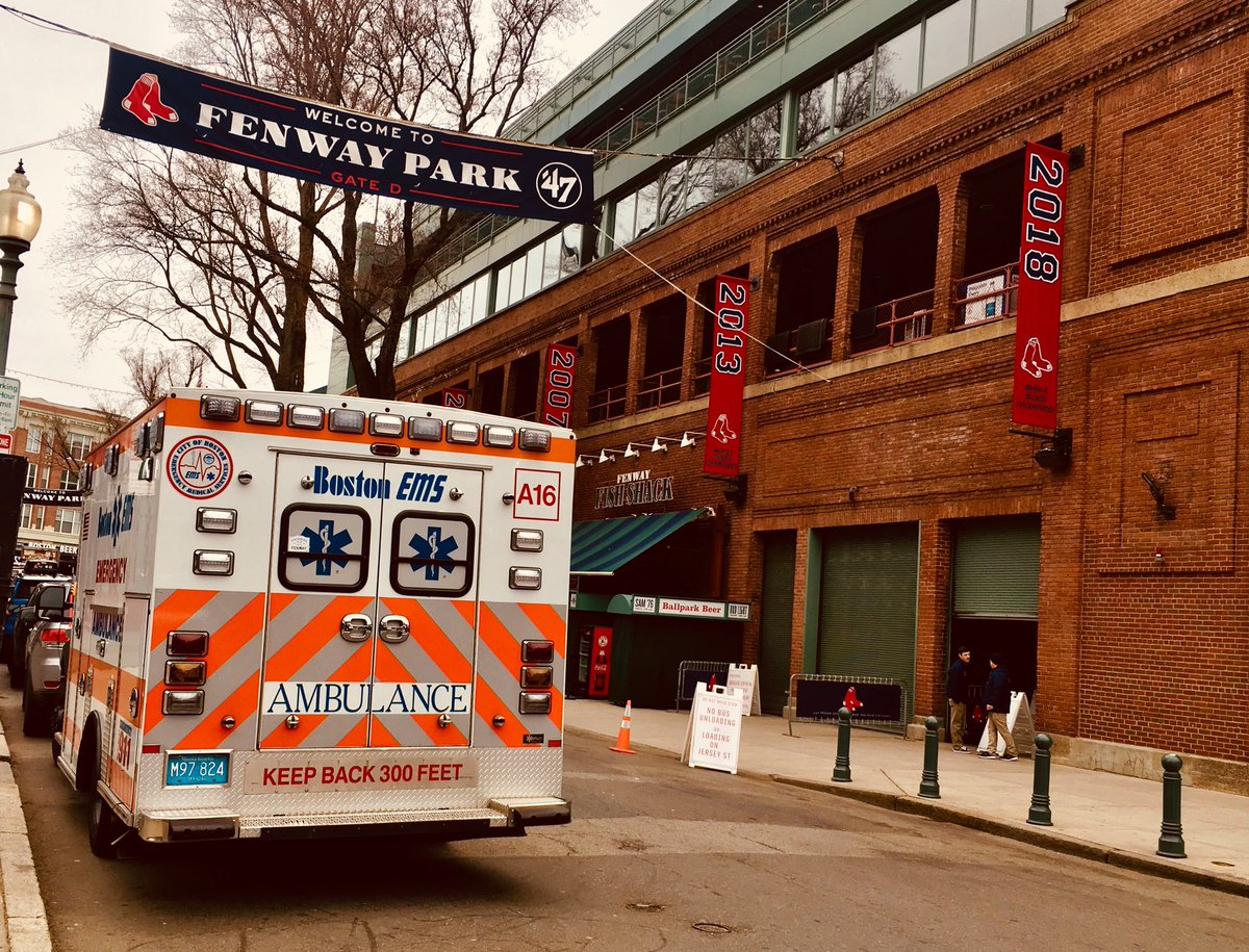 BOSTON_EMS's tweet photo. Thank you to the @RedSox for inviting us to the Public Safety One Boston Day Appreciation Luncheon. https://t.co/RZiMbQeFsH