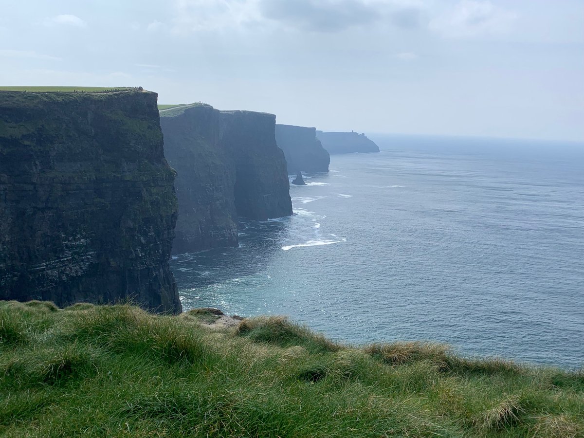 karencang's tweet image. What a gift to visit the incredible Cliffs of Moher in the stunning Burren region of Ireland, a geological wonderland. #OER19 #KSCMarineBio #KSCBio