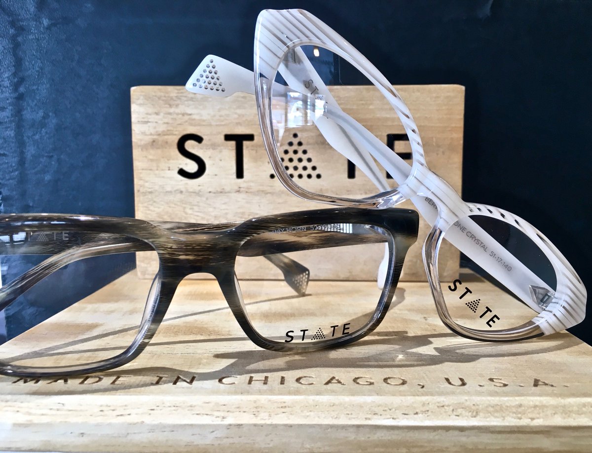 EyeMechanix's tweet photo. State Optical @stateopticalco frames are simply gorgeous! Eye Mechanix proudly carries these hometown made eyeglasses that are both luxurious and affordable. Schedule your appointment with us today. 

#EyeMechanix #EyeGlasses #StateOptical #ChicagoMade https://t.co/RKXdGSkyIB