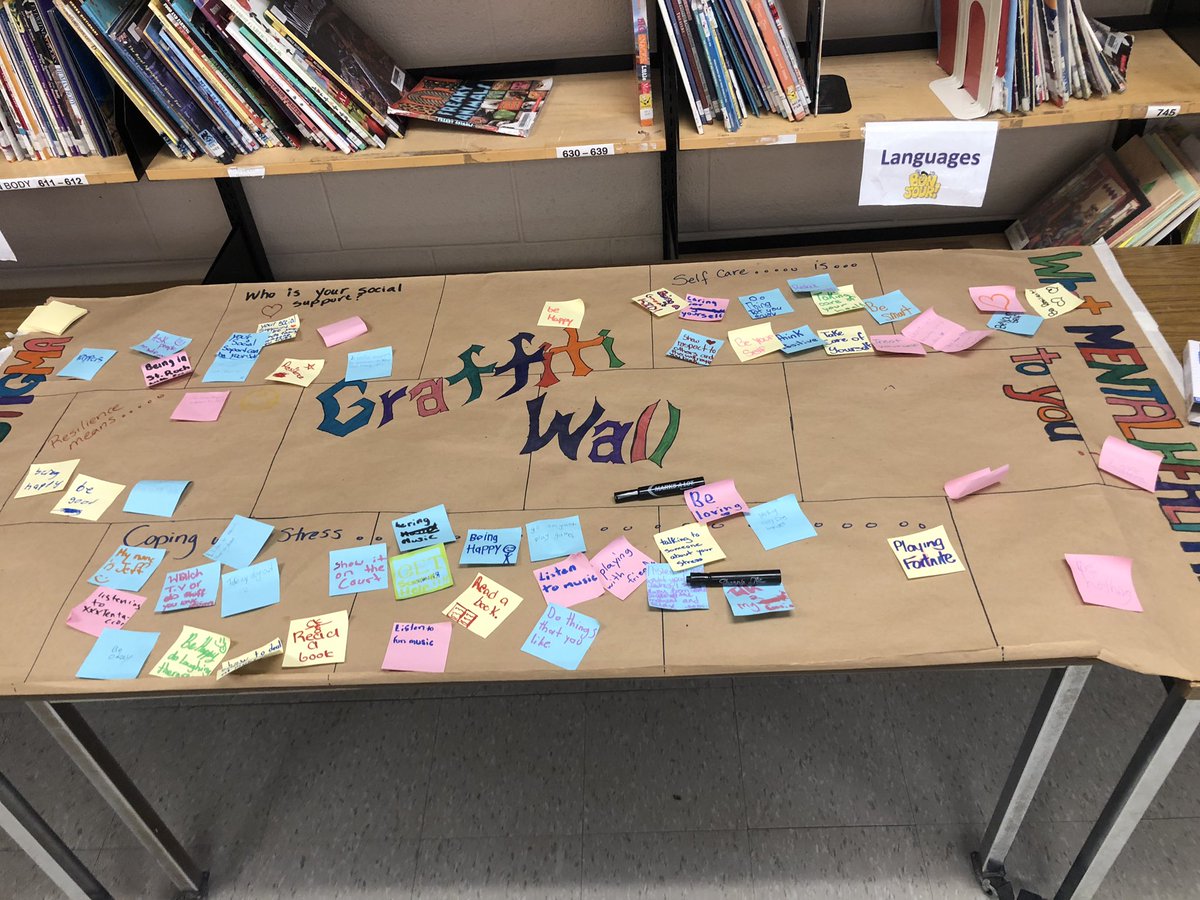 “Feel the feeling but don’t become it”. ...What does mental health mean to you? What coping strategies do you use? What does it mean to be resilient? <a href="/TCDSB/">Toronto Catholic District School Board</a>