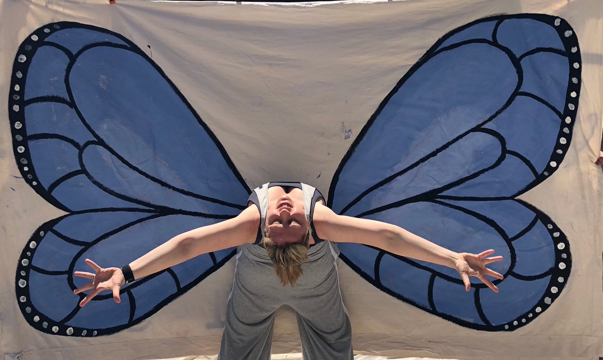 CIAUTS2020's tweet photo. Love the wings our COMM partners created! Come take pics with our AUTS Metamorphosis wings! https://t.co/CM7H8WNg8l