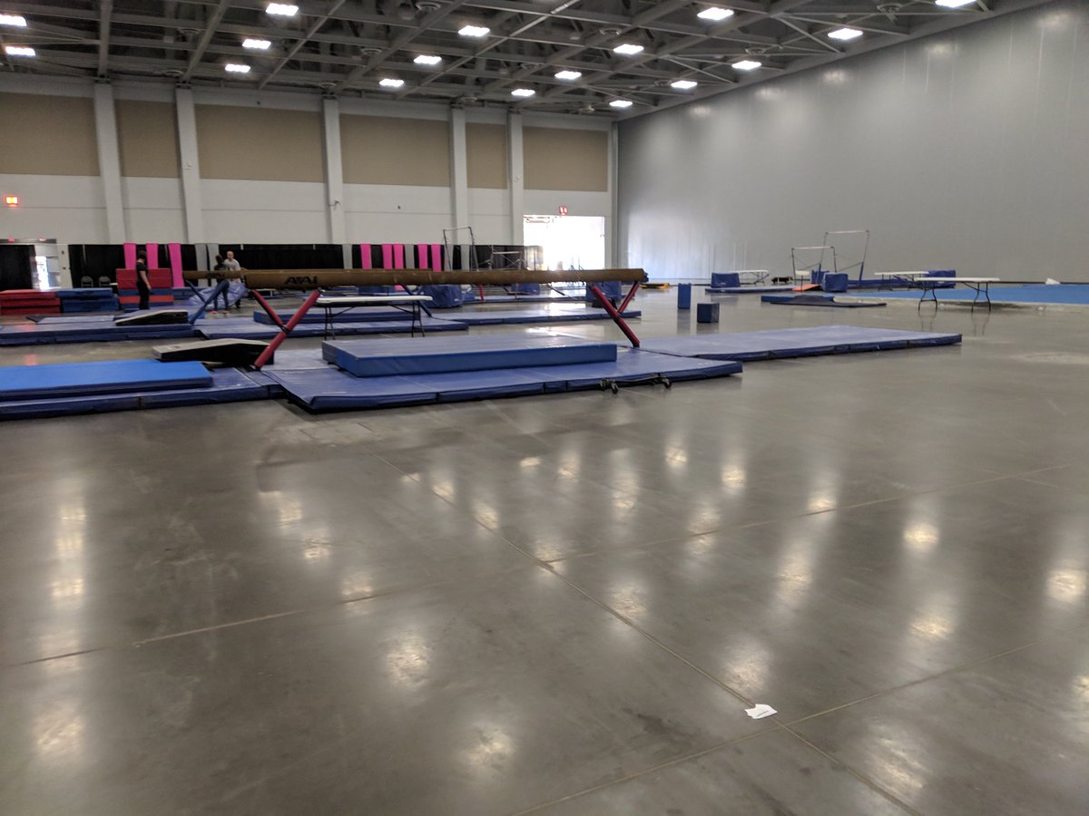 REDLETTER365's tweet photo. Behind the scenes ... Prepping for @OceanTumblers Spring Fling Gymnastics Meet
Meets are NOT successful without parent involvement. Good thing I've had my Wheaties today. 🤪
Oh ... And Riley made it to the state championship!!! #GoBug https://t.co/HZqjGiDE2y