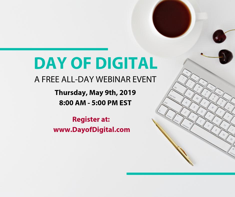 lorraineball's tweet photo. Want to build a bigger fan base? The Day of Digital can show you how. Expert Marketing tips and tricks every business can learn from. #DayofDigital #SmallBusinessWeek https://t.co/mdqZIBuBHS