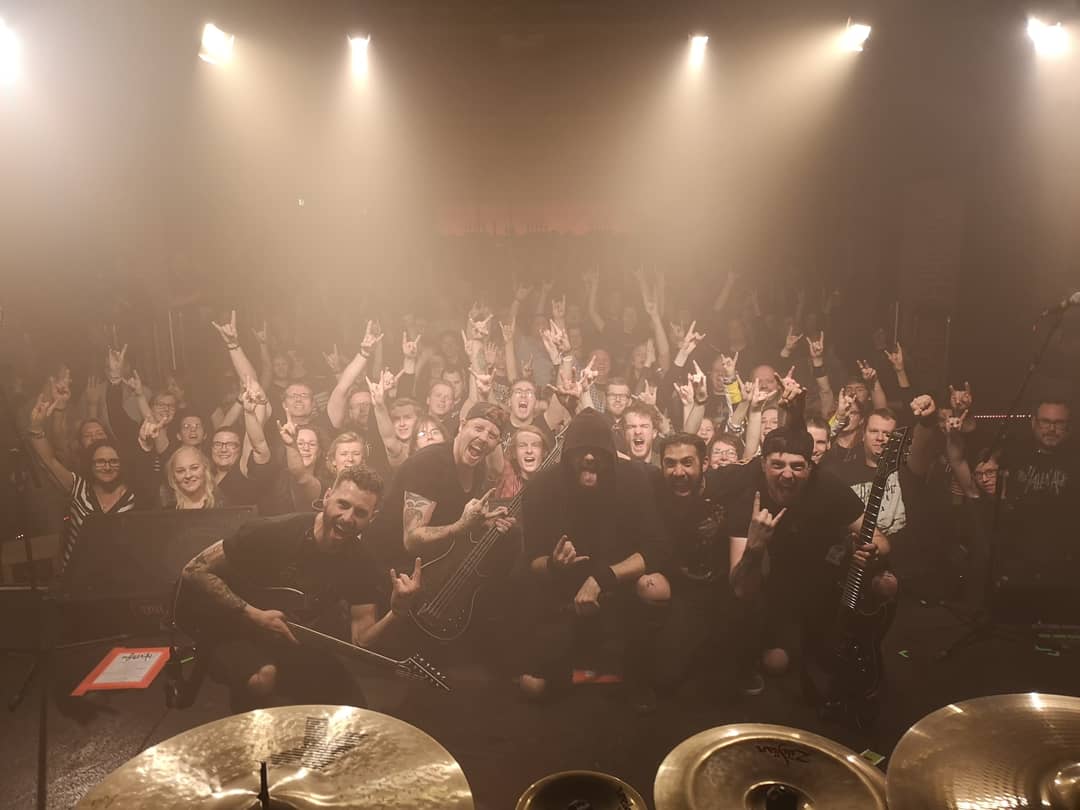 theravenage's tweet photo. An unbelievable way to end the Conspiracy Headline Tour! Super fun show and a wild crowd. Shout out to @CallTheRiot, top band 🍻 and thanks for having us Holland 👊 🤘🔥

#TRA #theravenage #JoinTheConspiracy #conspiracy #conspiracytour #Holland #Netherlands #Denbosch #finalshow https://t.co/m6jcC1mDmu