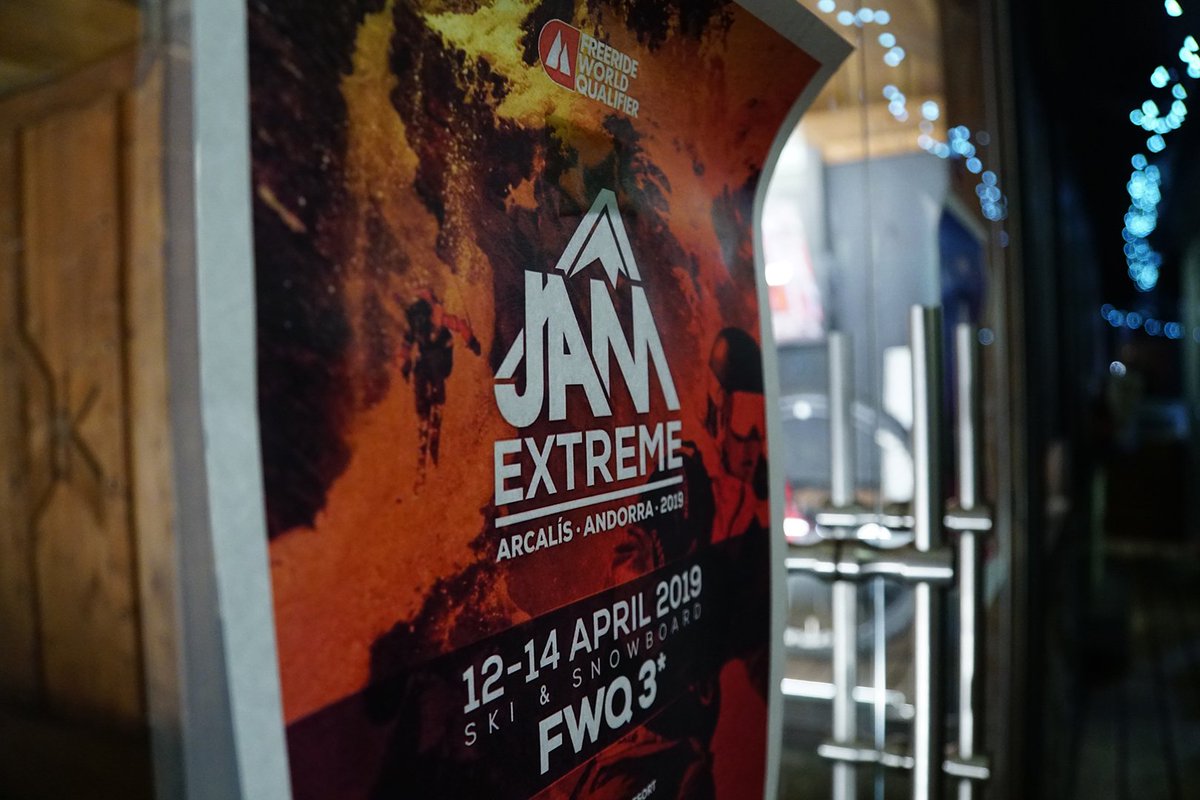 arcalaska's tweet photo. #Freeride

Comença la #JamExtreme19
FWQ2* FWQ3*
Riders Meeting a @commencal

cc @FreerideWTour 
#AndorraWorld https://t.co/YUxqFaaUbS