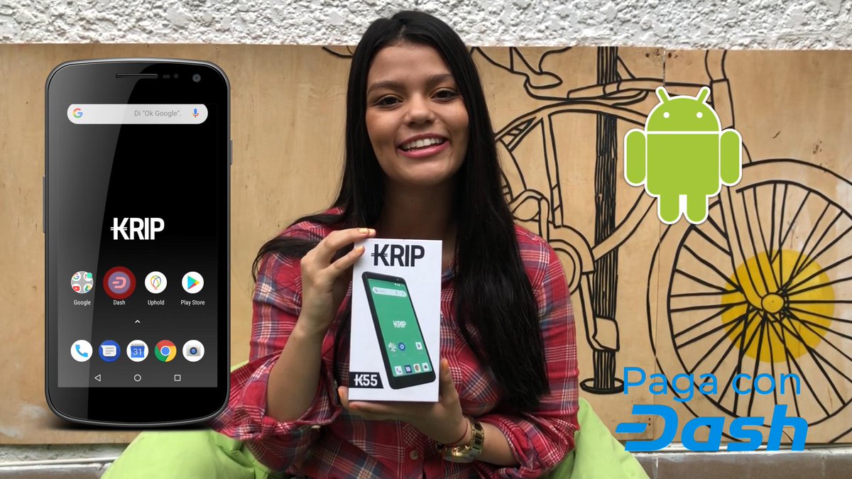 GeorgeDonnelly's tweet photo. Krip K55 unboxing. ¡Cómprate uno hoy! Buy yourself one today!
https://t.co/HsXKG1jR5X
#DashPay #DashLatam #KriptoMobile https://t.co/IAcec7nHmn