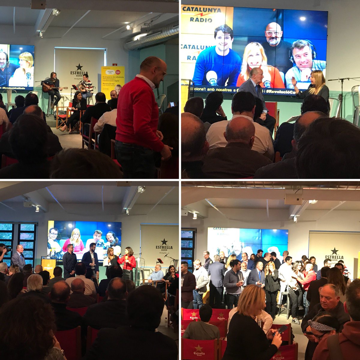 ges4t's tweet photo. 🎂 Felicitats a totes i tots els premiats !! Per molts més programes d’emprenedoria i startups digitals @Revolucio4 👏🏻 Enhorabona per aquesta 2a edició @xantallavina i @CatalunyaRadio !🚀🚀#RevolucióCatRàdio https://t.co/2yCY2Dmfye