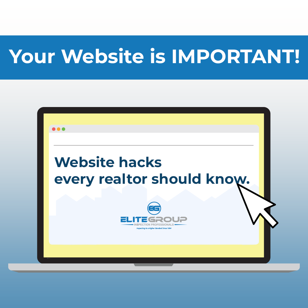 EliteGroupInsp's tweet image. How often do you think about your real estate website homepage?

#RealEstate
#WebsiteHacks
#DigitalHacks
#Homepage
#EliteGroup
ow.ly/MqDy50mO2ki