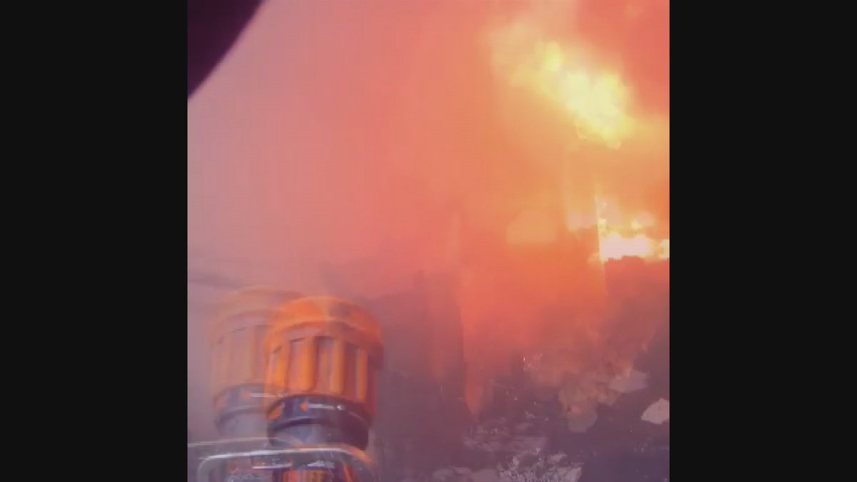 RyanKrugerTV's tweet photo. My assignment today took me to the busiest fire station in @cobbcountyfire tonight on #UpLateATL Firefighter Amanda Wells takes us inside the flames. How new helmet cams are helping educate future firefighters #11Alive https://t.co/VusnsJ96U9