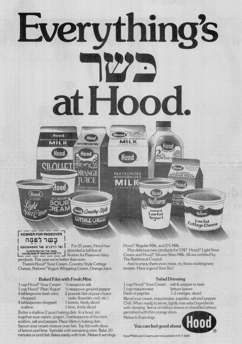 PhishTalmud's tweet photo. Full page ad from The Boston Jewish Times in 1987 #YouCanFeelGood https://t.co/Jh9C6a5cCq