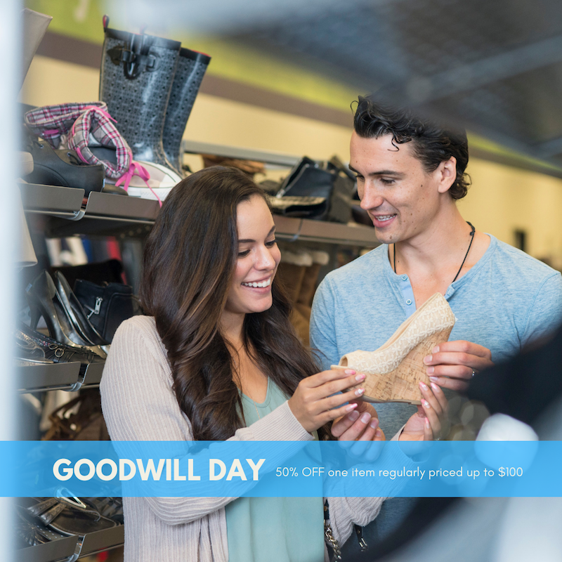 goodwilltulsa's tweet photo. #GoodwillDay is great reason to make a visit to your favorite store! Stop in and save tomorrow. https://t.co/oHk2yYbCC8 https://t.co/sHHAOfSCMe