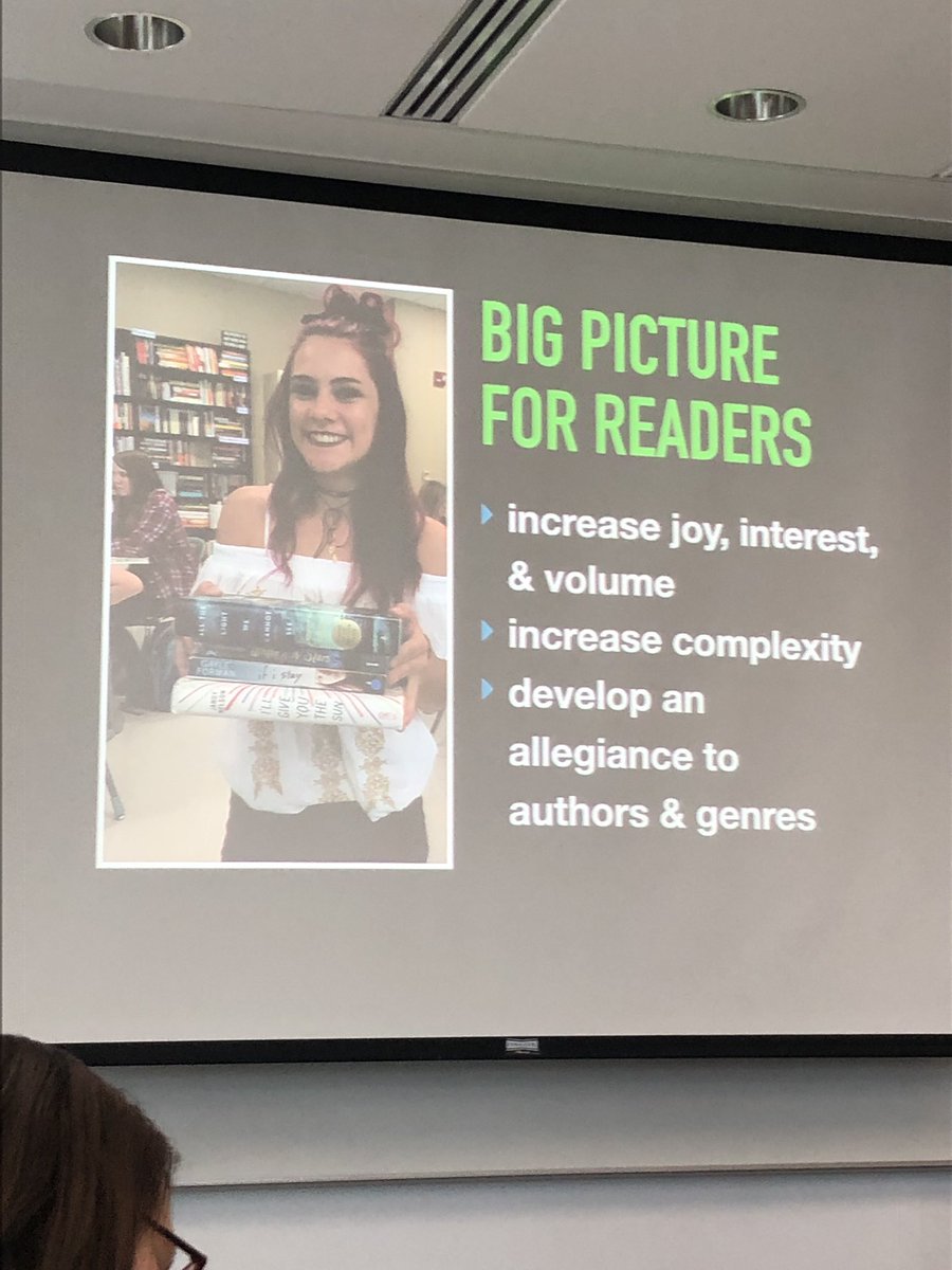 Library_LaneS's tweet photo. @pennykittle Inspiring. Empowering. Creative. Creating passionate readers is the basis for all success in education, period....this should be district-wide, all-content levels, required PD! 👏👏👏 Create a culture of reading! https://t.co/ZRVD2r0B4u