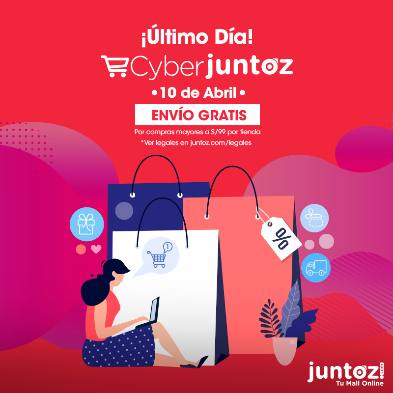 😎 ¡Llegó #CyberJuntoz con los mejores precios online! 💻
Ingresa aquí 👉 bit.ly/2B0VNGa