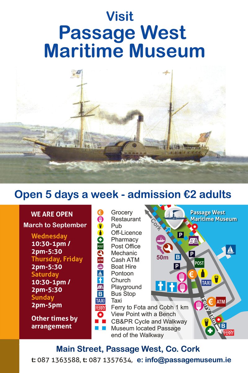 PASSAGE WEST MARITIME MUSEUM CORK HARBOUR tweet media