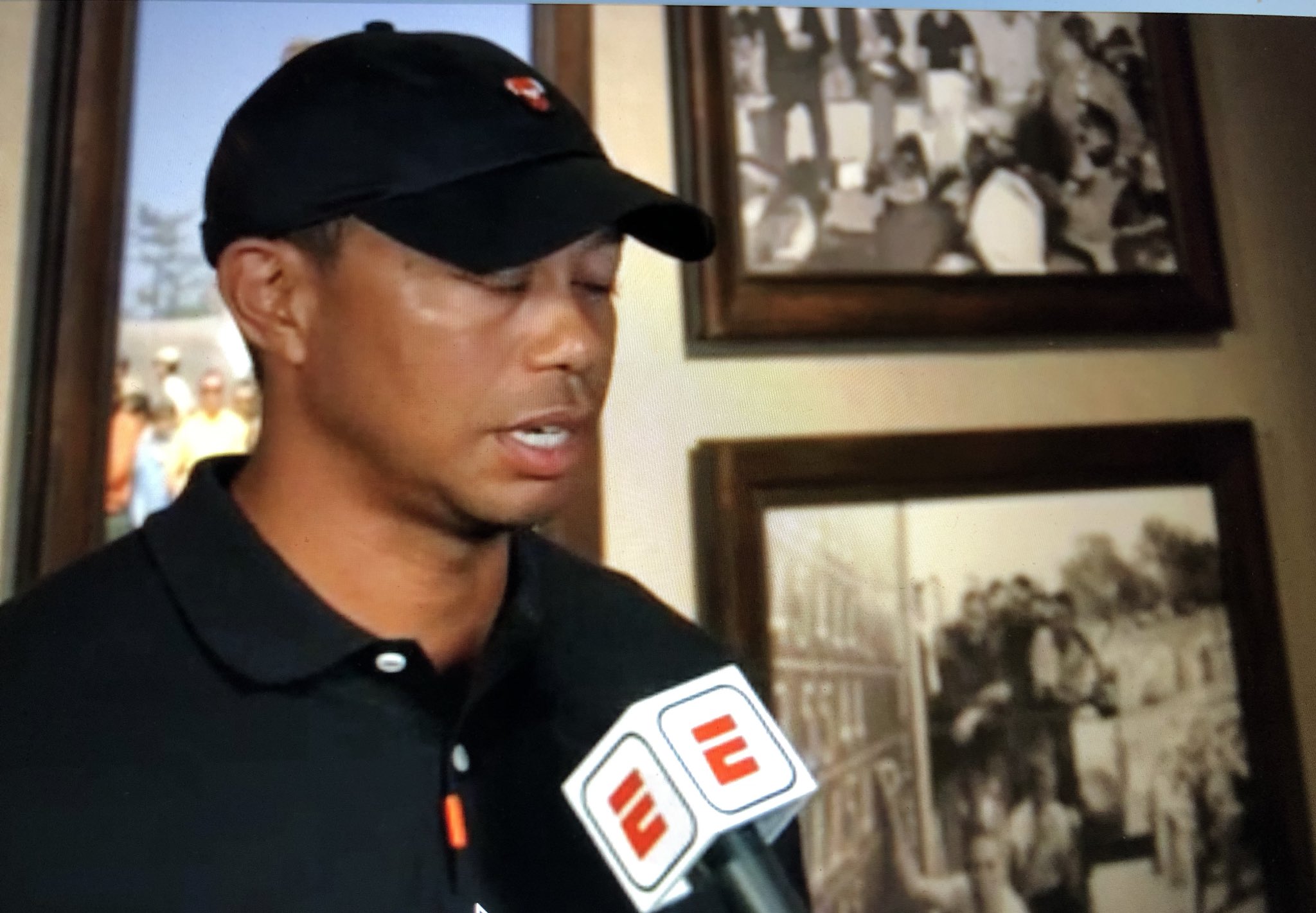 tiger woods frank cap