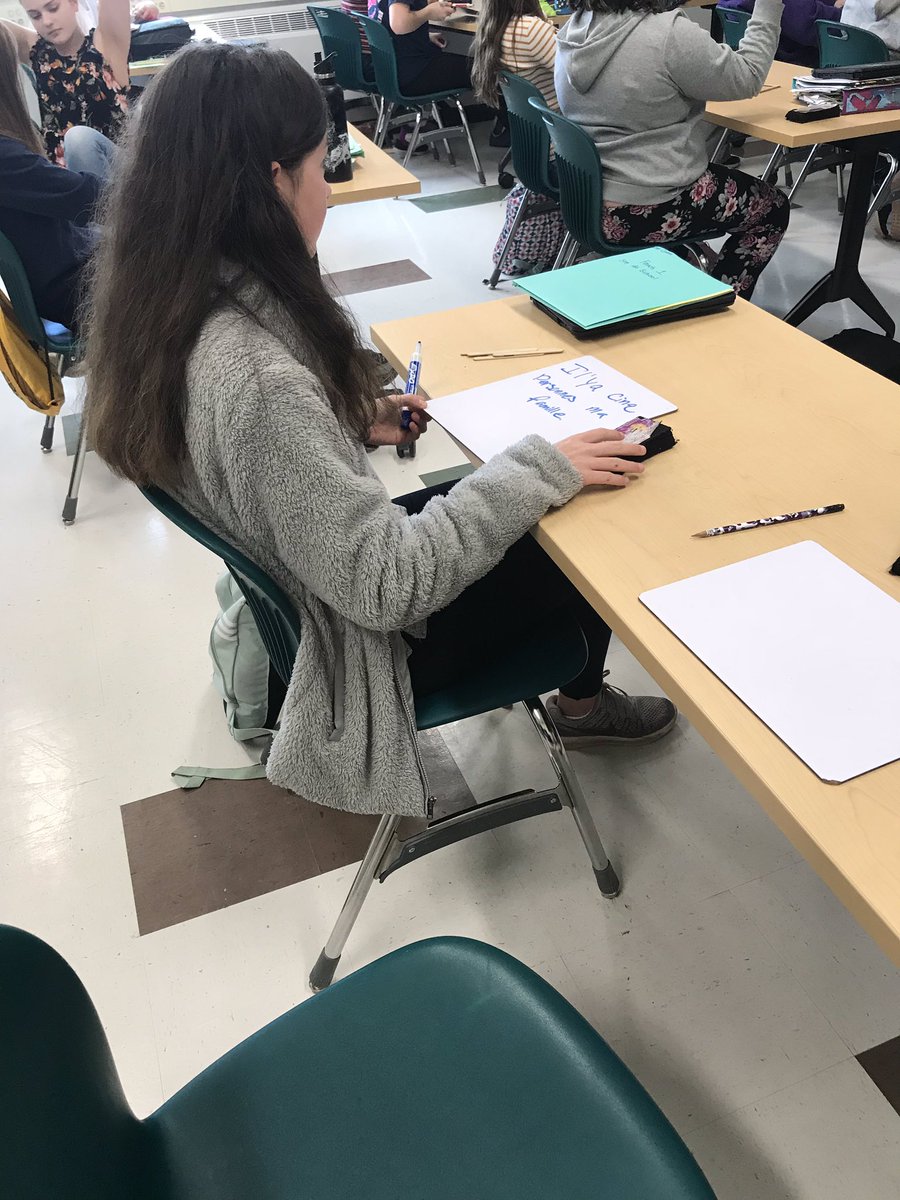Mrs_CEaton's tweet photo. A very fun and interactive French class. Full participation and every conversation was in French!! @AudreyMisiano thanks for letting me come in #MarcellusCSD #openclassroomweek #french https://t.co/AXEaONnWgP