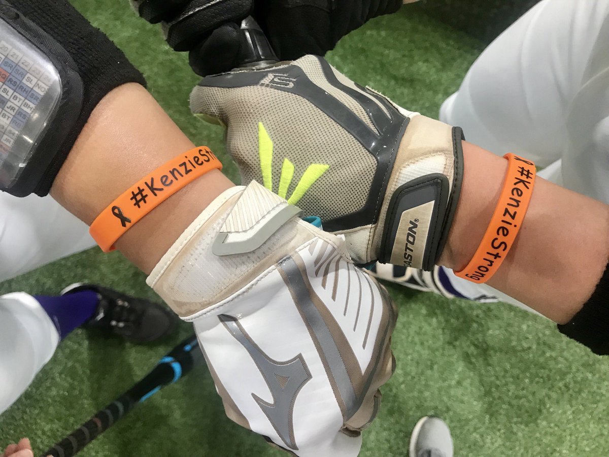 JMUSoftball's tweet image. Today’s game at Virginia Tech is dedicated to cancer awareness! 

A year ago, the Dukes partnered with Team IMPACT to make McKenzie Woods an official member of our program.

Kenzie has been extremely brave in her battle with Leukemia &amp;amp; we wear orange for her 🧡

#KenzieStrong