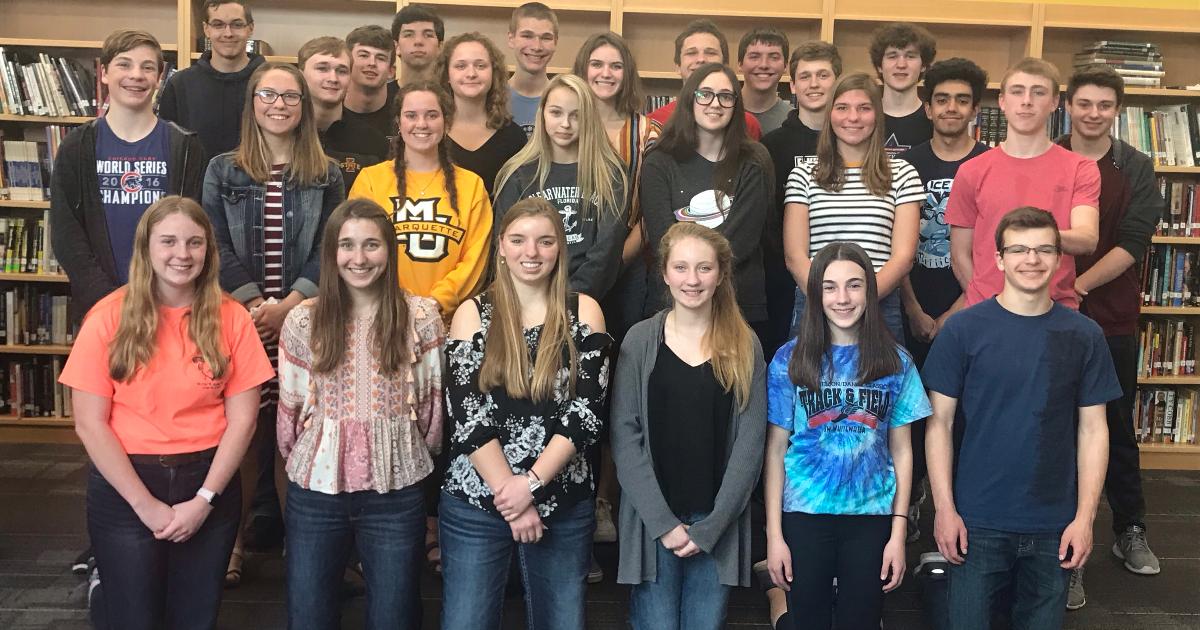 ElmerElk's tweet photo. Students competed in the 3-2-1 Academic Competition on Monday.
#1HerdWednesday
#1herd
#EASHGO https://t.co/qimnptSwL6