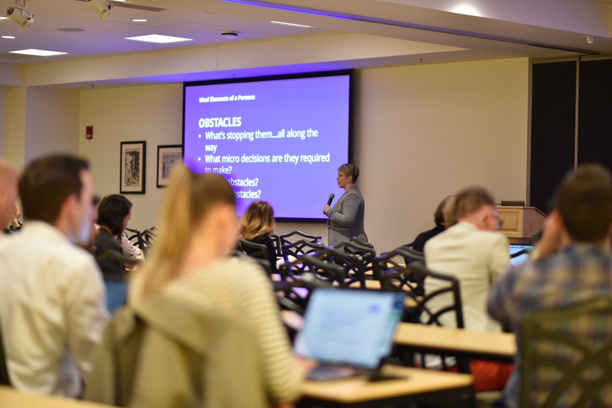 InteractConf's tweet photo. A 🔥 quote from our afternoon breakout sessions: “If your company does not have an app today, do not build one. Do not invest your time and money into something that is going to be obsolete in 2-3 years.” via @stephaniecox04 at #interact19 https://t.co/3Pe3SENHlA