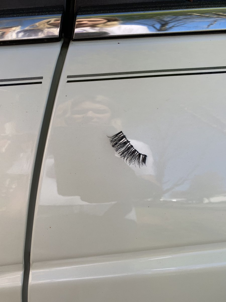 marissaglase's tweet photo. Ladies... weirdest places you’ve found your eyelashes? https://t.co/z7HSyWaIdu