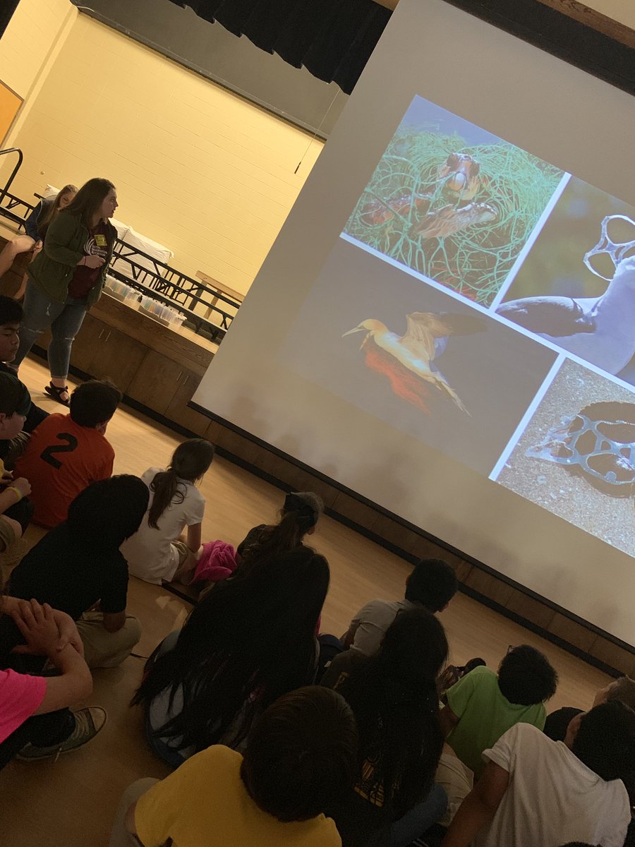 oakgrovelower's tweet photo. Thanks to scientists Pam Clevenger,  Eric Sparks, Jessica Gooch, &amp; Alyssa Rodolfich from MSU Coastal Research and Ext. Center in Biloxi for visiting some 3rd grade classes today to teach about the devastating effects of pollution on our estuaries &amp; marine life! @MSU_crec #ogle23 https://t.co/yHKcjMZOcR