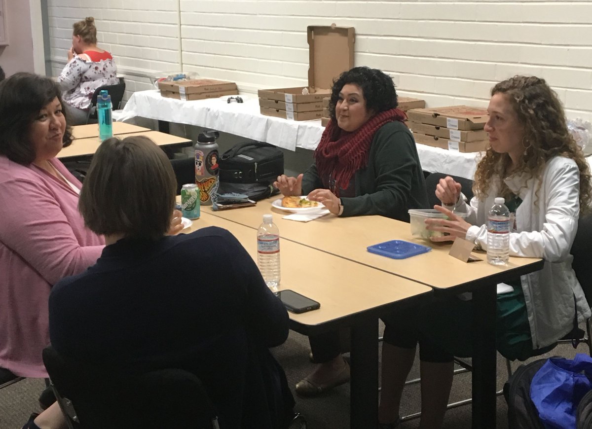 LLUSBH's tweet photo. Last week the Department of Counseling &amp; Family Sciences and its Student Advisory Committee held a spring quarter socialization luncheon with pizza, activities, and prizes. 🍕 Everyone had a wonderful time chatting and relaxing! 😃 #lluCFS #lluSBH https://t.co/Xl2OYHCx04