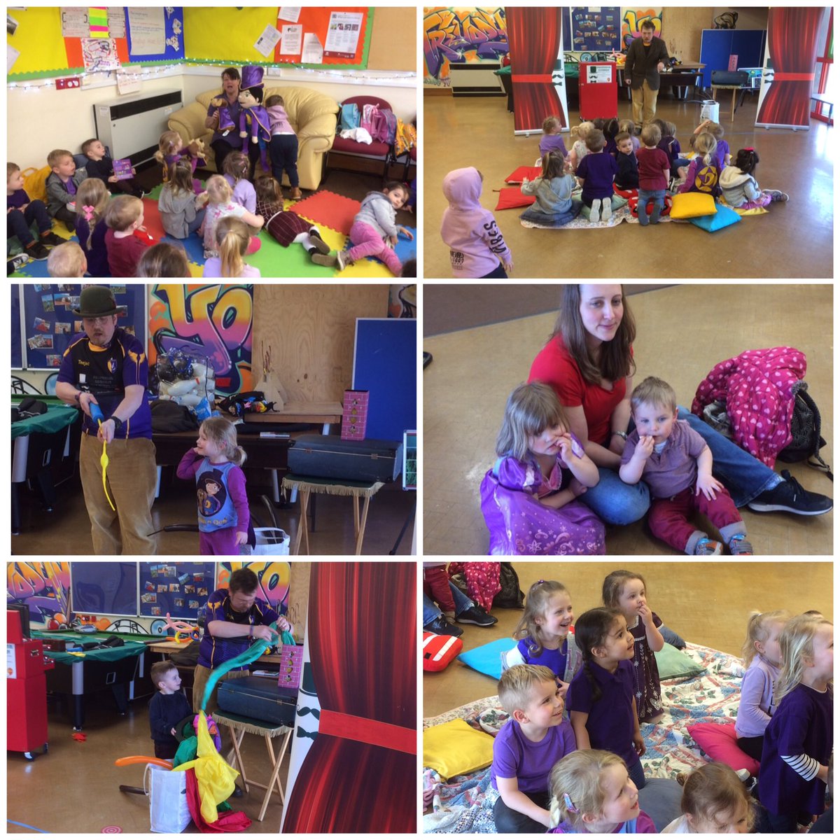 TerrigCylch's tweet photo. Wow! What a wonderful day! The children had so much fun enjoying #partipiws! Proffersor Llusern, games, stories and party food! Thank you for coming every one! ππ@YsgolTerrig @MudiadMeithrin https://t.co/fFUdRLEoHZ